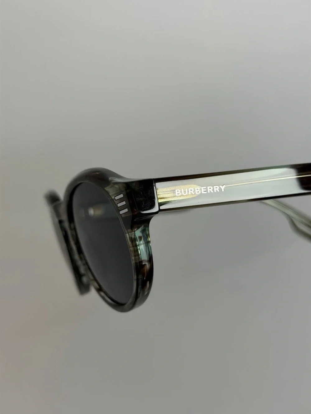 Burberry B4404 Horn Frame Sunglasses